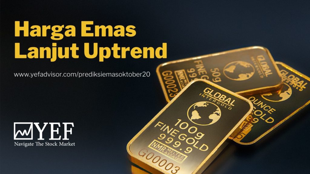 harga emas lanjut uptrend